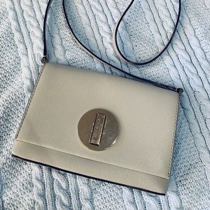 Kate Spade Grey Sally Newbury Lane crossbody